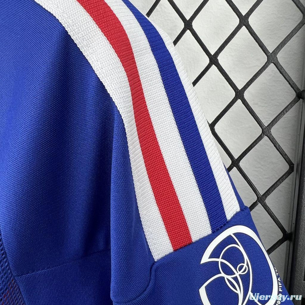 Retro 2002 France Home Jersey