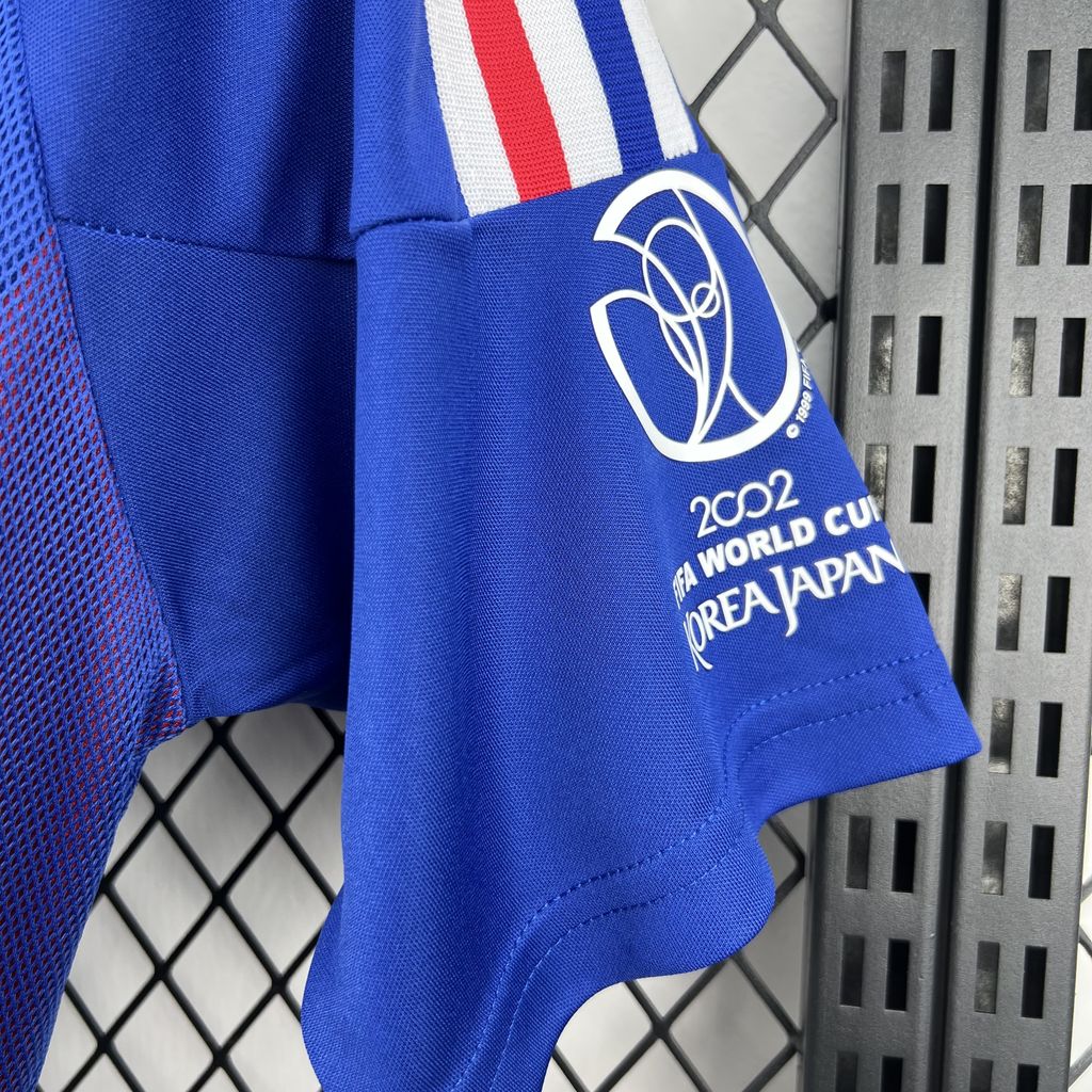 Retro 2002 France Home Jersey