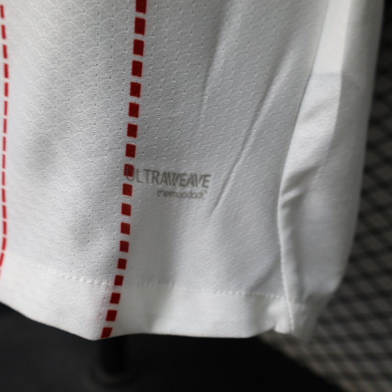 Player Version 26/27 RB Leipzig Home White  Stripes Jersey