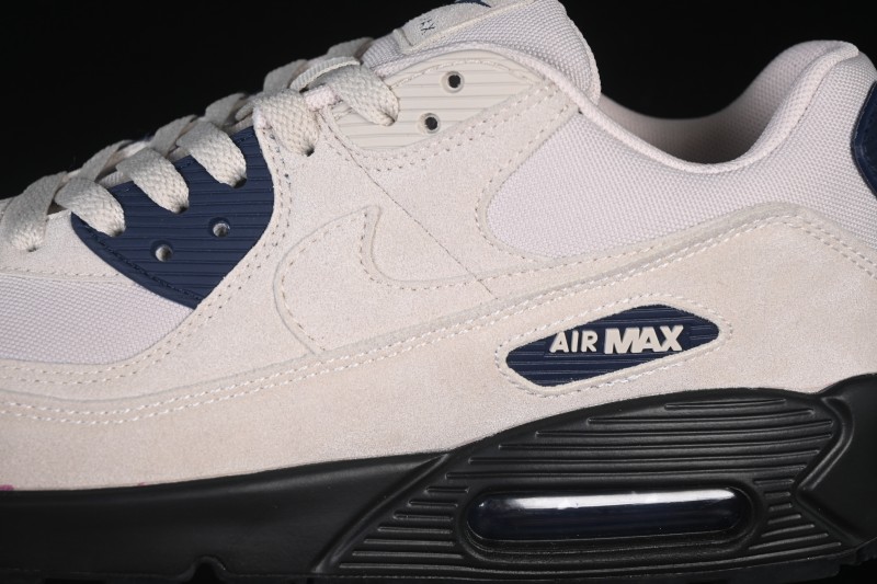 Nike Air Max 90 Retro Running Shoes with Visible Air Cushioning - IB3077-100