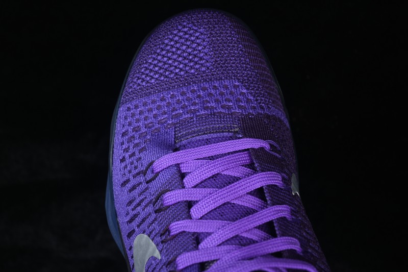 Nike Kobe 9 Stitches Low Basketball Shoes with 3D Flyknit Upper and Carbon Fiber Plate - IM0465-500