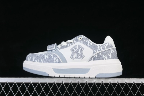 New York MLB Chunky Liner Pocket Monogram High-Top Thick-Soled Running Shoes - 3ASXM026N50BRL
