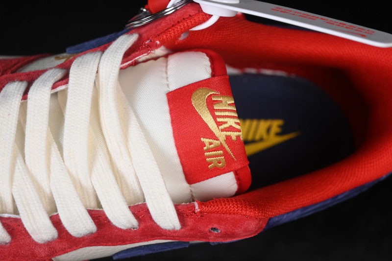 Nike Air Force 1 '07 Low Lunar New Year Edition Red White Blue Panel Casual Sneakers - XD0028-019