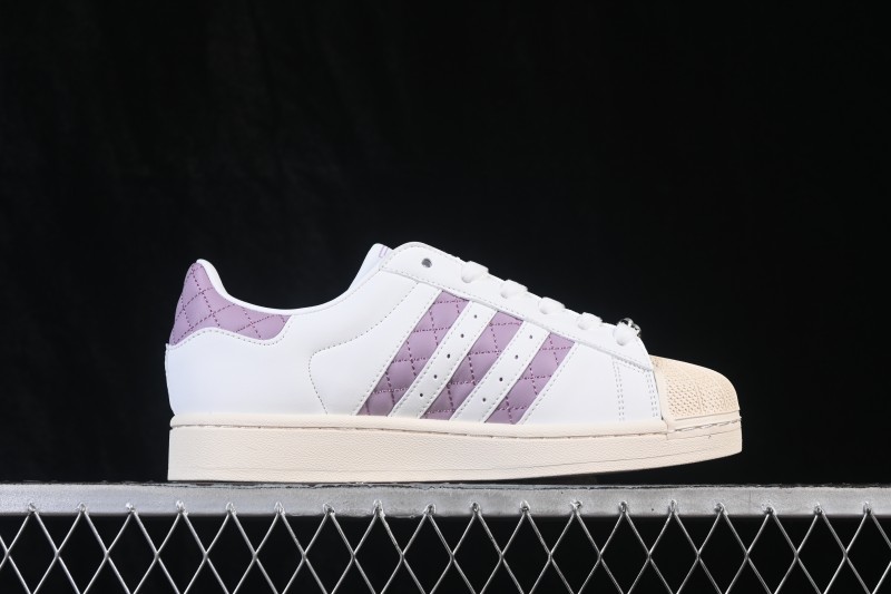Adidas Originals Superstar II Casual Skateboarding Shoes with Classic Shell Toe - KJ7300