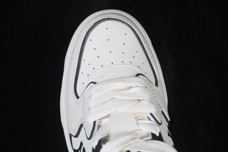 New York MLB Chunky Curve Runner Enamel New York Yankees Thick Sole Casual Running Shoes - 3ASXM096N50WHS