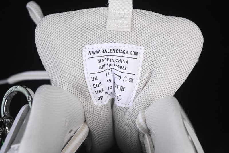 Balenciaga Track Charms Man Retro Running Shoes with Transparent Heel Strap - WTRHM9000