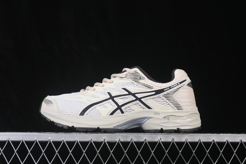 ASICS Gel-Flux 4 Summer Low-Cut Breathable Casual Running Shoes with Rearfoot Gel Cushioning - 1011A614-200