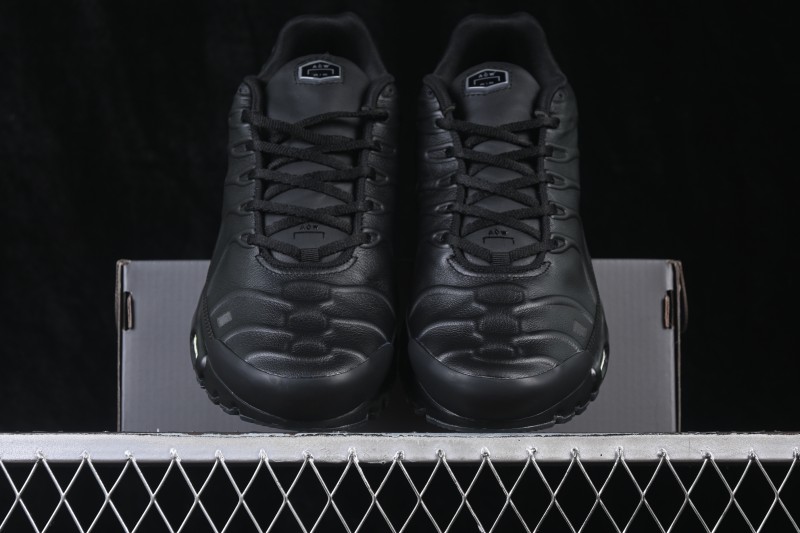 Nike ACW Air Max Plus Retro Running Shoes with Full-Grain Leather and Vapor Air Cushion - FD7855-001