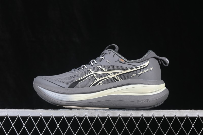 Asics Gel-Nimbus 28 Retro Breathable Cushioned Running Shoes for Men - 1011C268-021