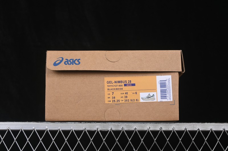 Asics Gel-Nimbus 28 Retro Running Shoes with Cushioning for Men - 1011C127-800