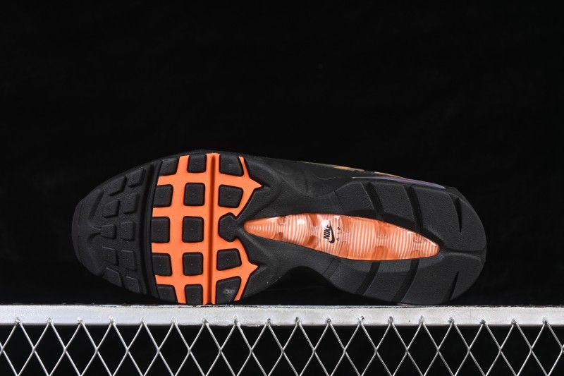 Nike Air Max 95 OG Retro Running Shoes with Cushioning Sole - HQ1973-001