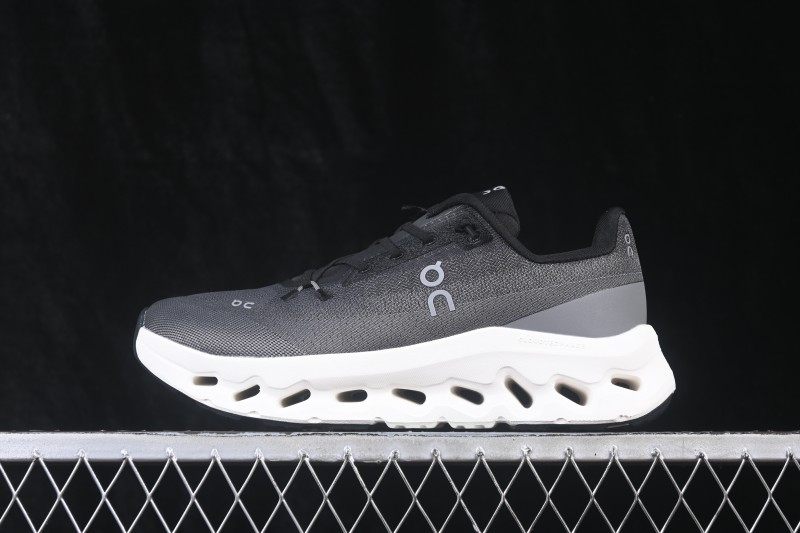 On Cloudtilt Comfortable Slip-Resistant Low-Top Casual Urban Commute Running Shoes - Black Asphalt