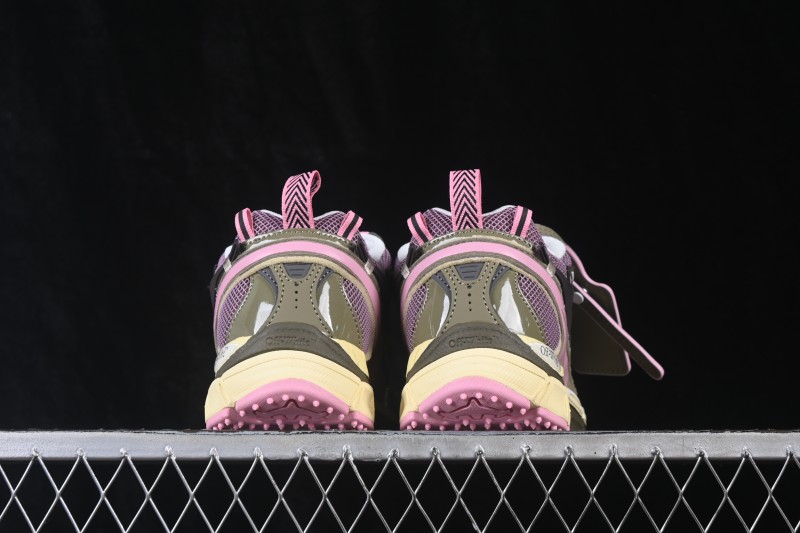 Off-White c/o Virgil Abloh Retro Running Shoes with Deconstructed Design - AJF6