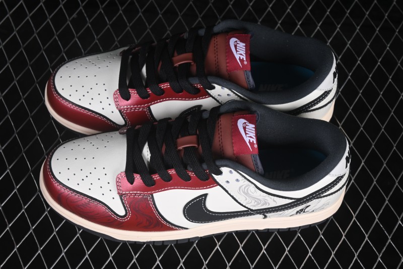 Nike SB Dunk Low Skateboarding Shoes with Cushioned Collar - WR0508-186