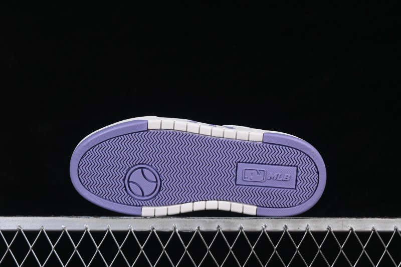 New York MLB Bigball Chunky Liner Denim Monogram New York Yankees Elevated Thick Sole Casual Sneakers - 3ASXM046N50LDS