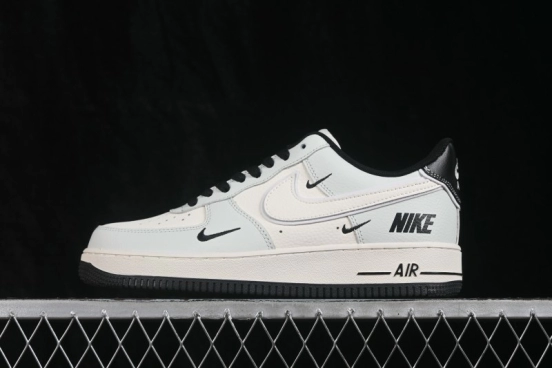 Nike Air Force 1 '07 Low Collaboration Skateboarding Shoes with Full-Length Air Cushion - GS2288-012