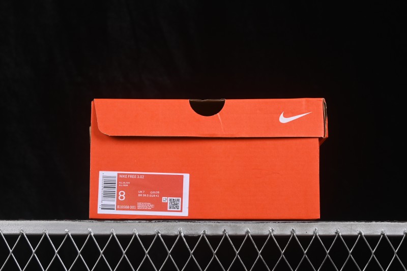 Nike Free 3.0 Breathable Cushioned Running Shoes - 816568-001