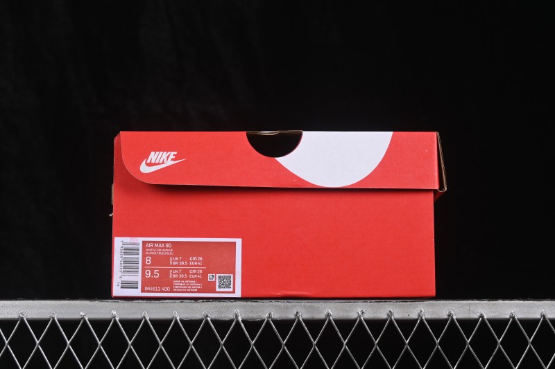 Nike Air Max 90 Retro Running Shoes with Visible Air Cushioning - IM4613-400