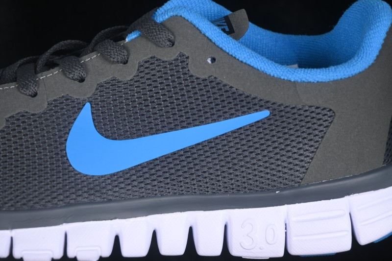 Nike Free 3.0 Breathable Cushioned Running Shoes - 816568-007