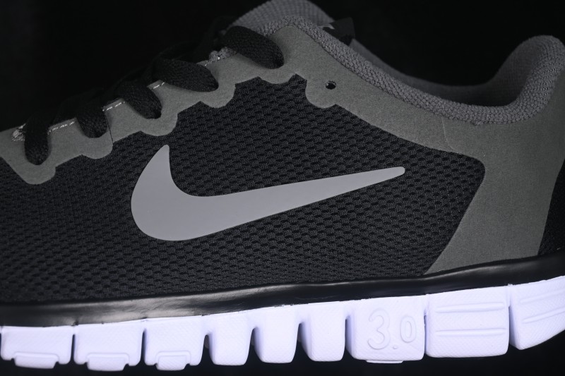 Nike Free 3.0 Breathable Cushioned Running Shoes - 816568-003
