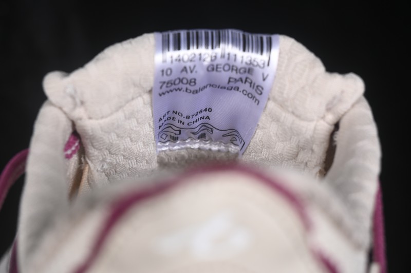 Balenciaga Jet Embossed Print Round-Toe Thick-Sole Low-Top Dad Sneakers - WMRTN9150