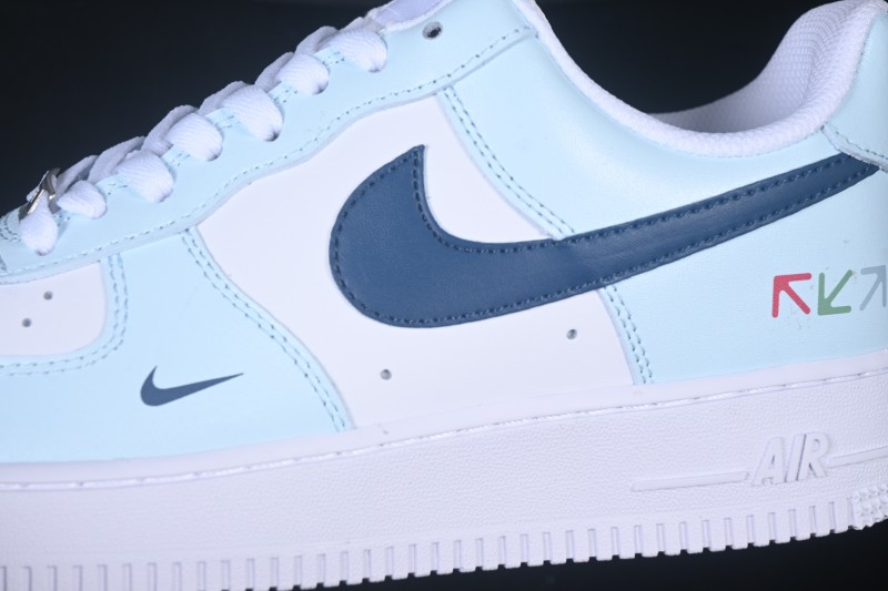 Nike Air Force 1 '07 Low Casual Sneakers with Full-Length Air Cushion - HV2511-100