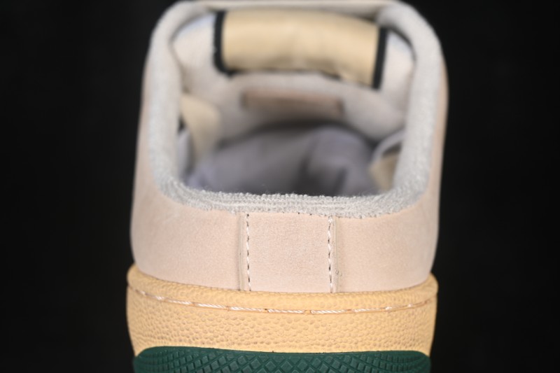 Gucci Screener Sneaker Pearl GG Pattern Flat Slipper Mule Shoes - 0YIA05380