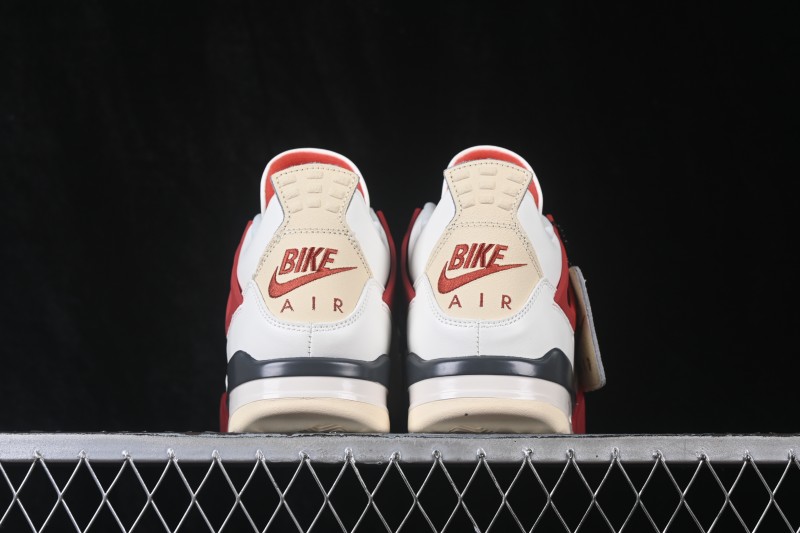 Air Jordan 4 Retro Nigel Sylvester Brick After Brick White Red - IQ8055-100