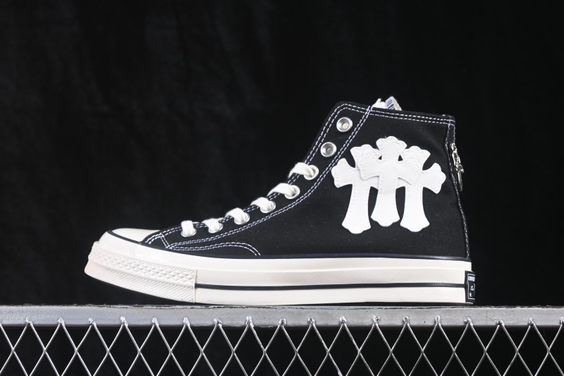 Converse Chuck 70s Chrome Hearts Collaboration High Top Canvas Shoes - 162058C