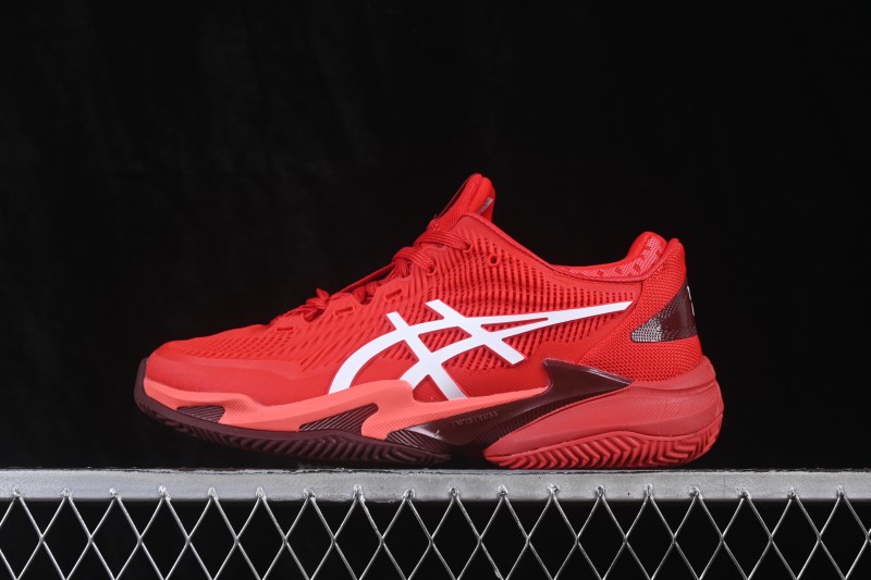 Asics Court FF 3 Novak Retro Breathable Cushioned Casual Running Shoes - 1041A362-962