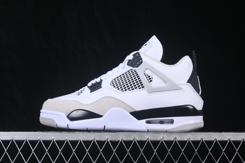 Nike Air Jordan 4 Retro Basketball Shoes Military Black - DH6927-111