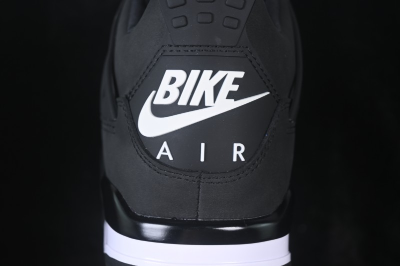 Nike Air Jordan 4 Retro x Nigel Sylvester Collaboration Black Shoes - HF4340-001