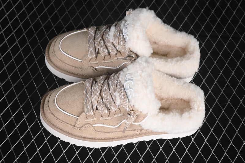 UGG Highland Lowmel Suede Leather Colorblock Low Top Casual Sneakers - 1180313 MDSD