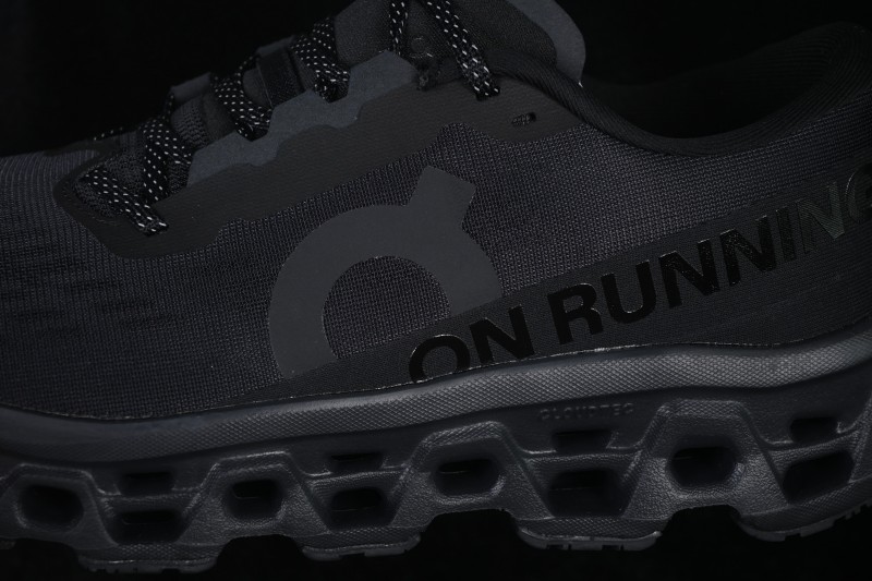On Cloudmonster 3 Comfort Anti-Slip Wear-Resistant Cushioned Running Shoes Black Black - Cloudmonster 3
