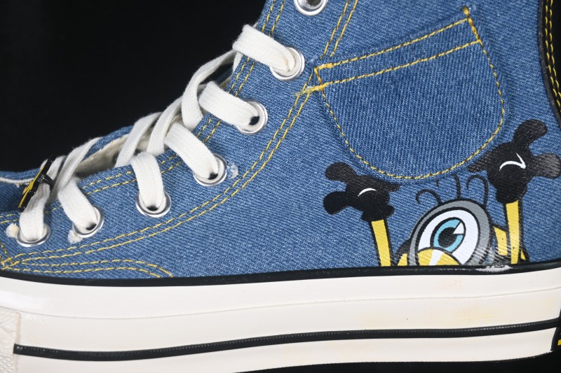 Converse Minions x Chuck 70 High Top Canvas Shoes - A21402C