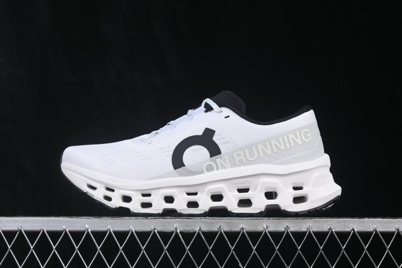On Cloudmonster 3 Comfort Anti-Slip Wear-Resistant Cushioned Running Shoes White White