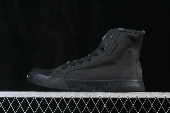 Balenciaga Paris Low Top Worn-Effect High-Top Lace-Up Fashion Sneakers - W3RC11090