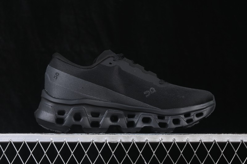 On Cloudmonster 3 Comfort Anti-Slip Wear-Resistant Cushioned Running Shoes - 3MG10051043 Black