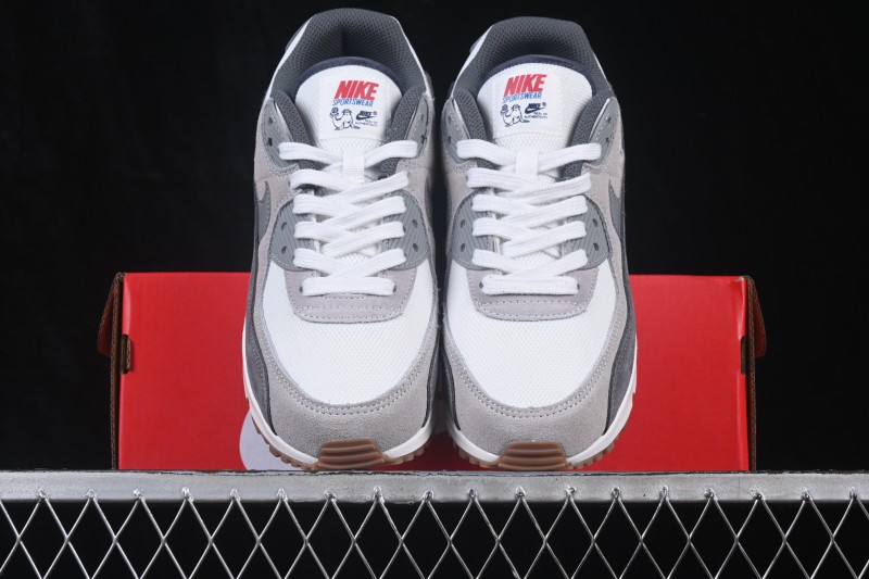 Nike Air Max 90 Retro Running Shoes with Air Cushion - IW6954-121