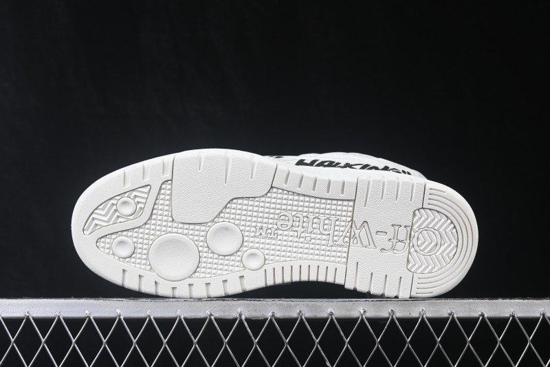 Off-White Out Of Office Low-Top Sneakers Classic White Black - WMD4