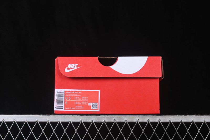 Nike Air Max 90 Retro Running Shoes with Air Cushion - IM4613-600
