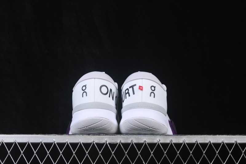 On The Roger Pro 3 Comfortable Anti-Slip Wear-Resistant Low-Top Casual Running Shoes - 3WG10316030 White Muscadine