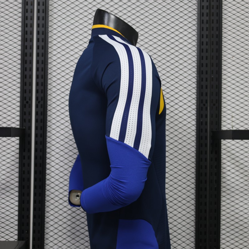 Player Version 26/27 Boca Juniors Blue Long Sleeve Jersey