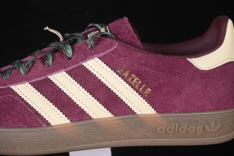 Adidas Originals Gazelle Indoor Retro Casual Anti-Slip Wear-Resistant Low-Top Sneakers - KJ8316