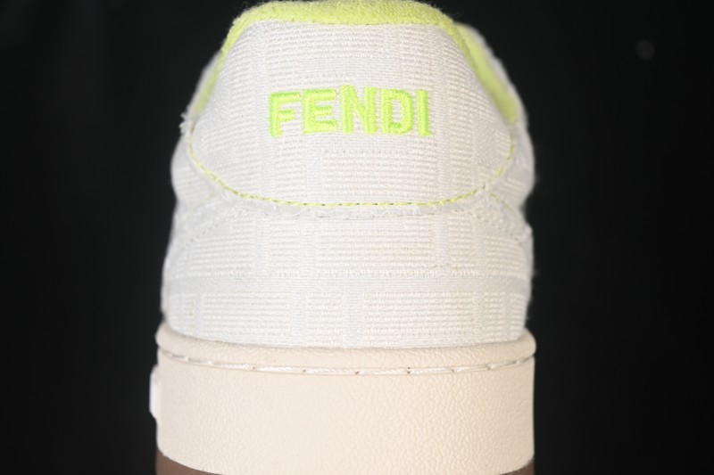 Fendi Match Round Toe Platform Low-Top Casual Sneakers - AHH2F1FHS