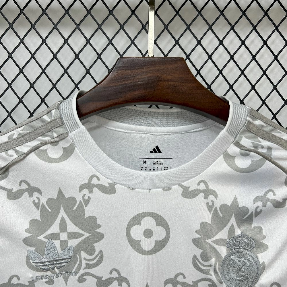 2025/26 Mens Real Madrid Louis Vuitton Joint Edition Jersey