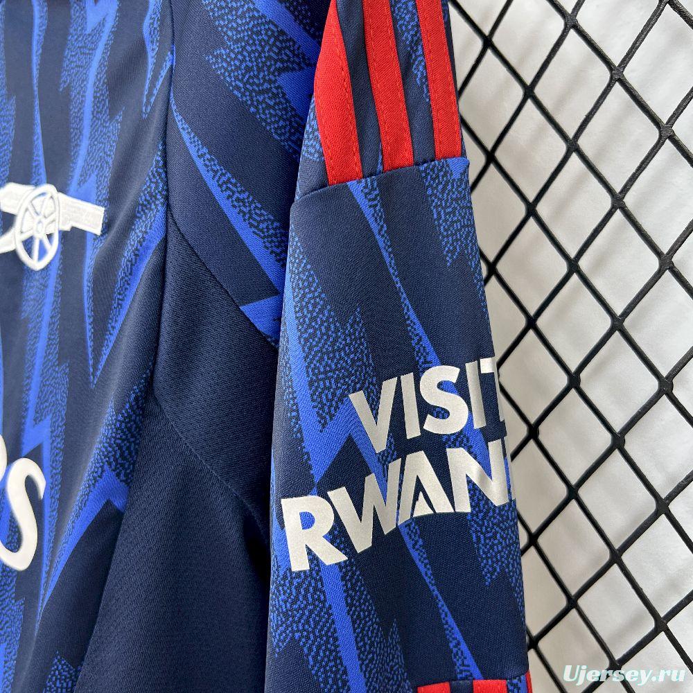 2025/26 Mens Arsenal Away Long Sleeve Jersey