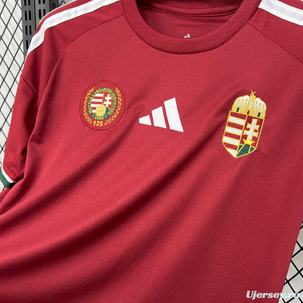 2025/26 Mens Hungary Home Jersey