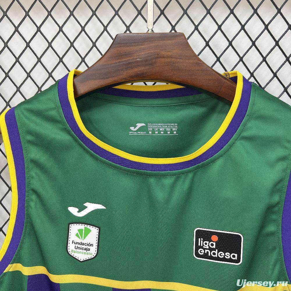 2025/26 Mens Malaga Baloncesto Home Basketball Jersey