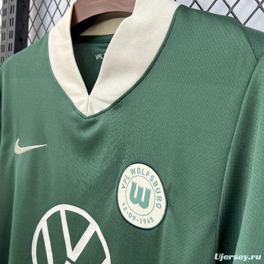 2025/26 Mens Wolfsburg Maillot Stadium Jersey